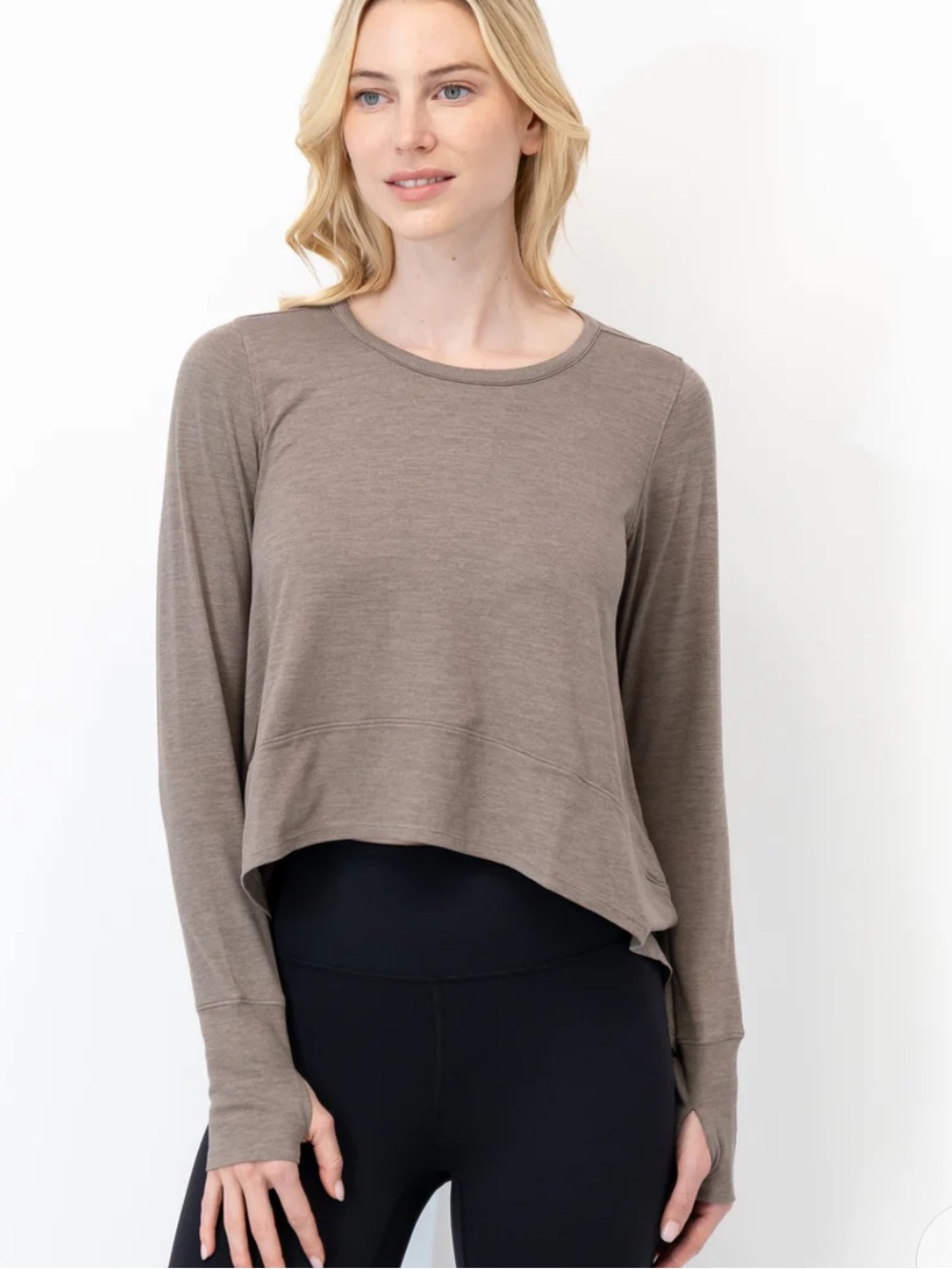 Rhoback Drift Long Sleeve Flowy Tee